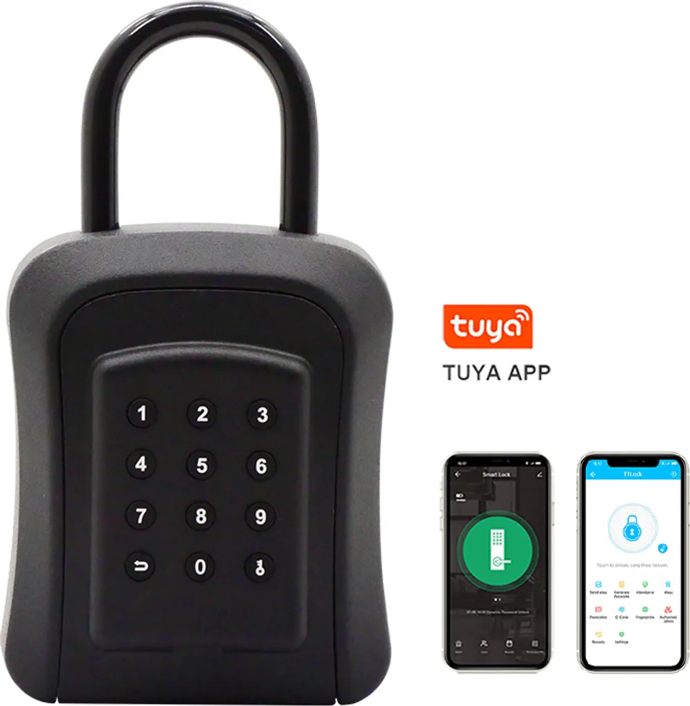 Boîte à clés sécurisée connectée SKB1 - Boîtier à code pour extérieur