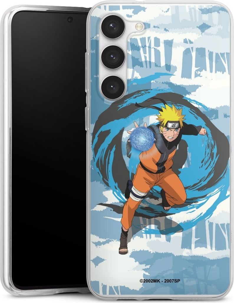 DeinDesign Handyhülle für Samsung Galaxy S23+ Silikon Hülle Case Smartphone Schutzhülle Manga Naruto Shippuden Offizielles Lizenzprodukt