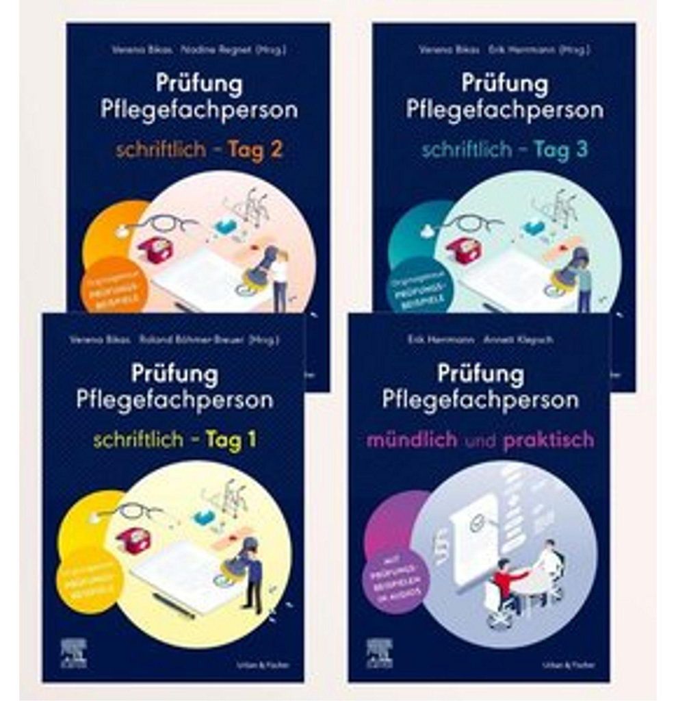Lernpaket Schriftliche-Mündliche Prüfung Pflege Produktbild 