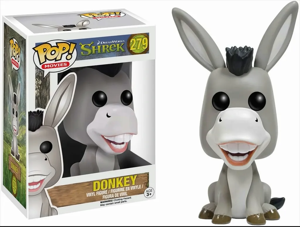 Funko POP Films Shrek L'âne n°781 - Figurine vinyle de collection 9cm