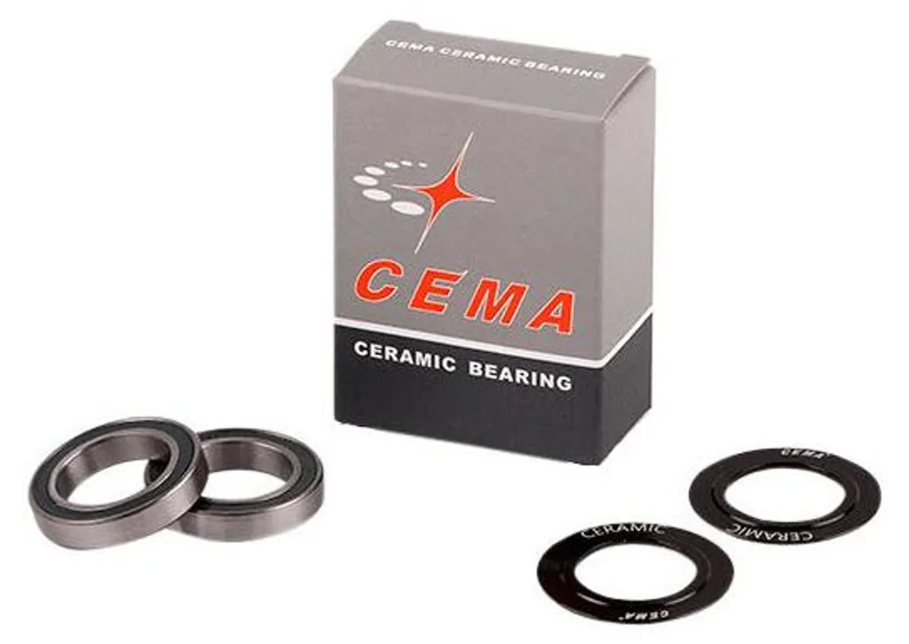 Kit roulements 24 mm Cema SG3 céramique pour rénovation pédalier vélo