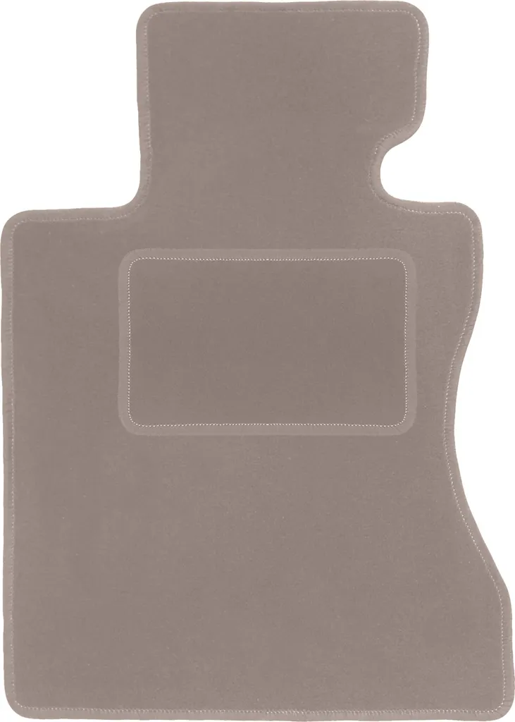 Tappetino Velluto Beige BMW 5 E60 Berlina - Eleganza Su Misura