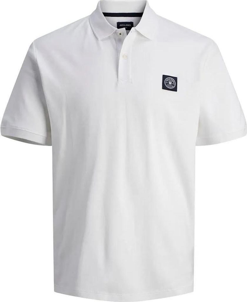 Jack & Jones Luvirtual Kurzarm-poloshirt Weiß M Herren Weiß M