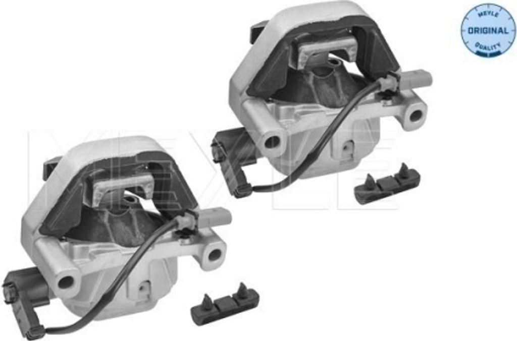 Lagerung, Motor MEYLE 100 199 3106/S MEYLE-ORIGINAL Quality für AUDI, beidseitig