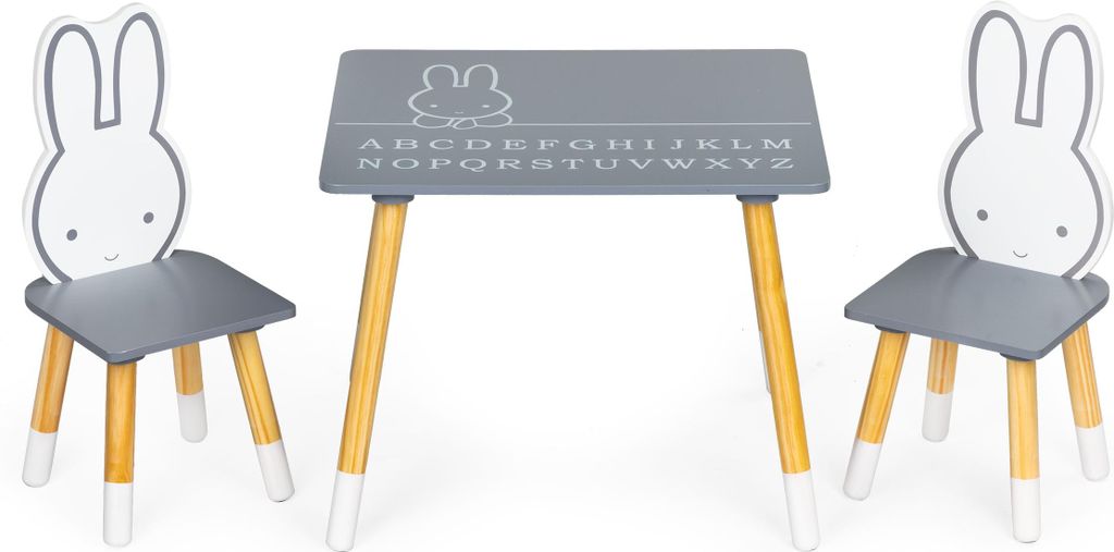 Tavolino + 2 sedie, set di mobili per bambini ECOTOYS Immagine del prodotto 