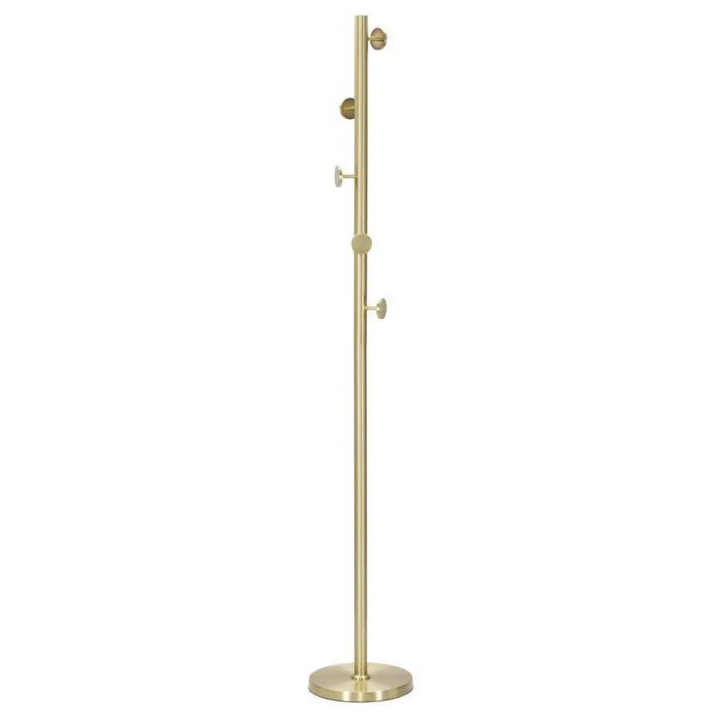FURNLUX Cintre Glamy Gold 30cm - Support de Vêtement Doré Design Chic
