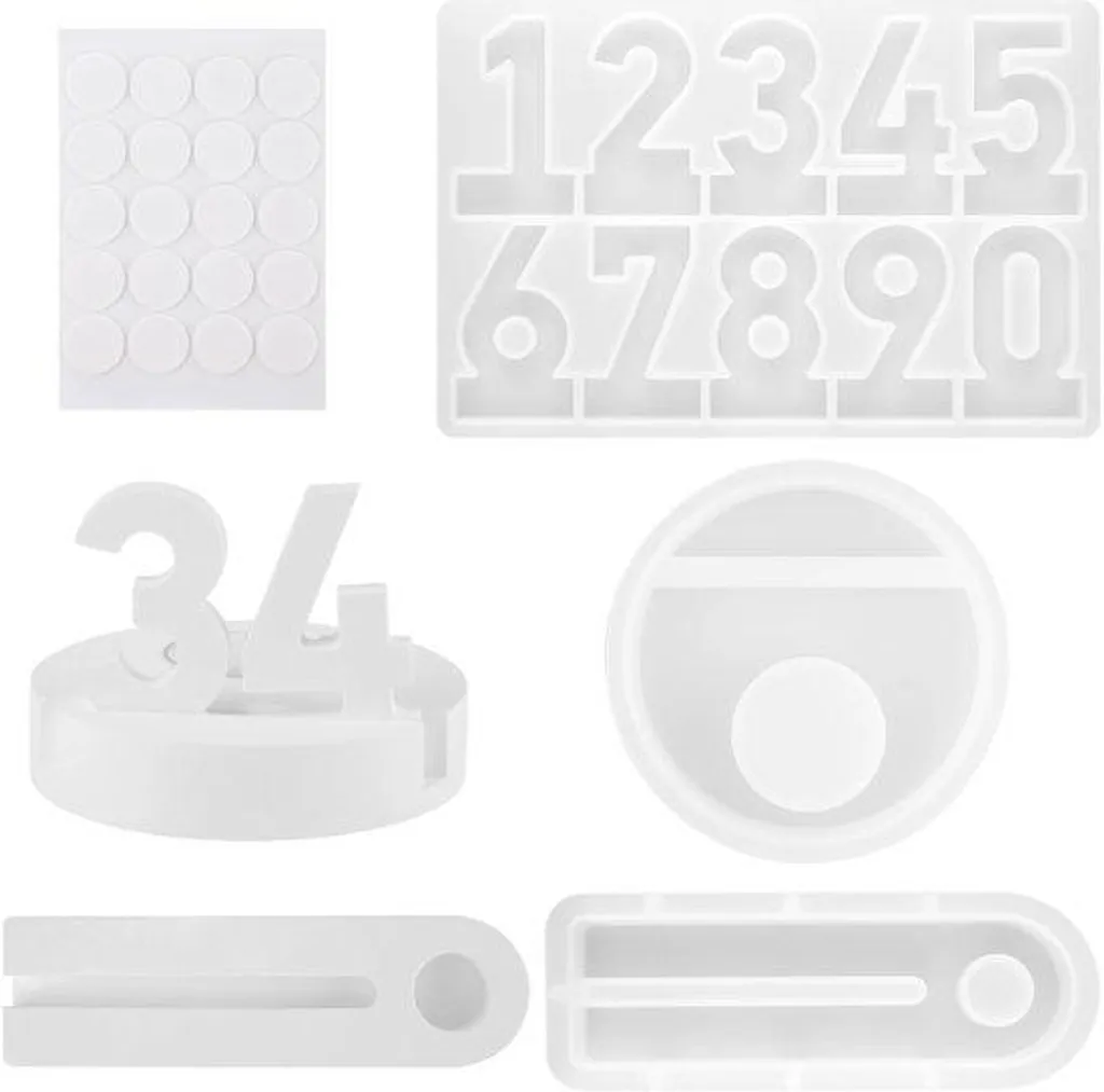 Réussissez vos moulages sans bulles - Kit silicone bougeoirs et chiffres