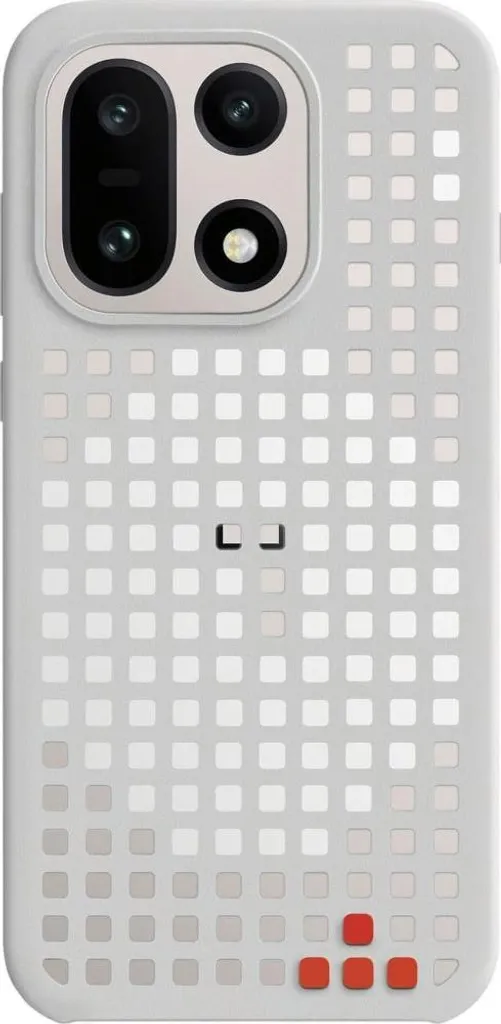 Custodia originale per OnePlus 15, OnePlus Hole-Pattern Magnetic Case, grigio - 5