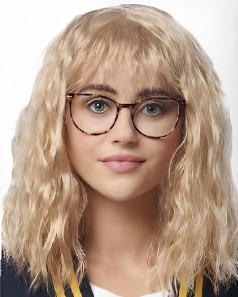 Blonde Damen Perücke Misty Produktbild 