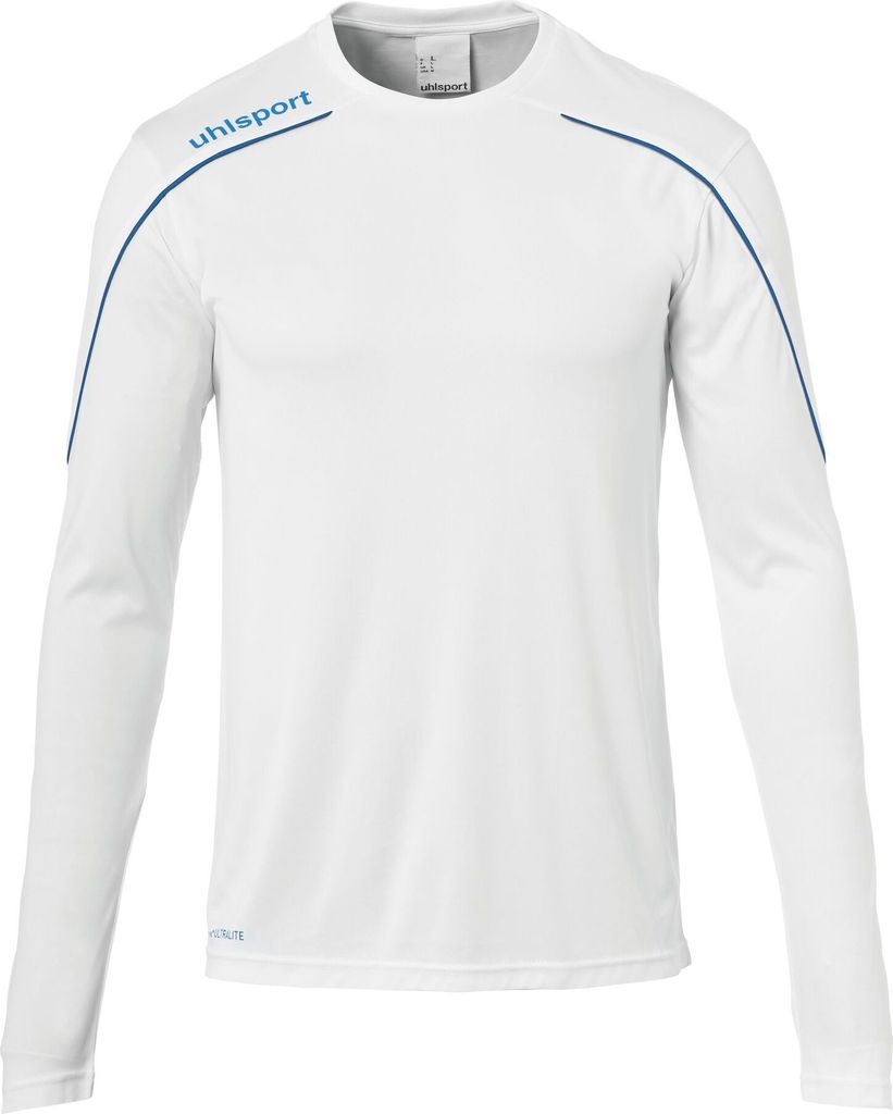 Uhlsport STREAM 23 TRIKOT LANGARM 128 weiss/azurblau