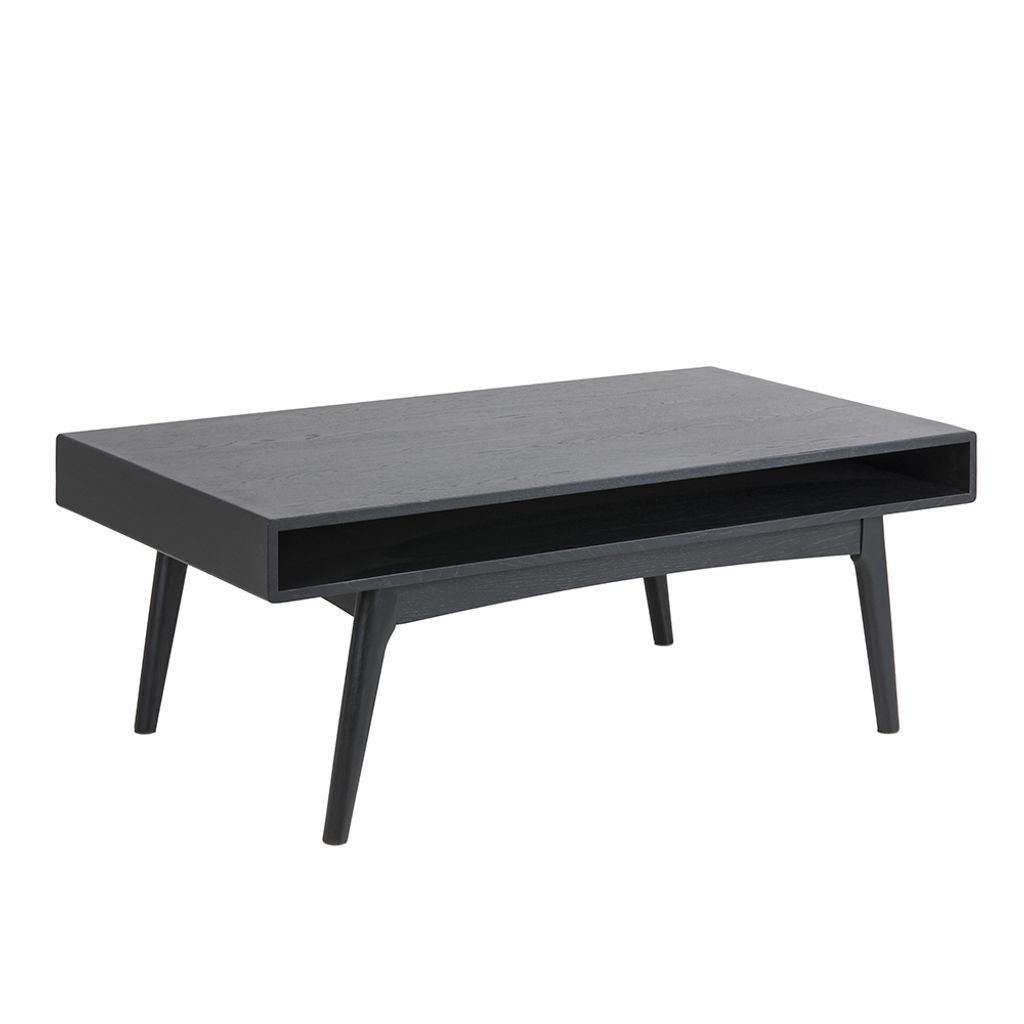 Design Scandinavia Couchtisch Maryt, 130 cm, schwarz Produktbild 