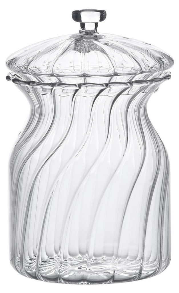 Clayre & Eef Vorratsglasdeckel Ø 9x15 cm Glas