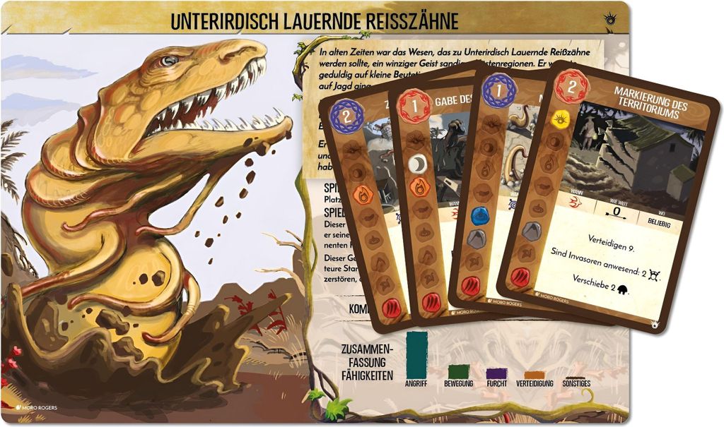 Spirit Island: Unterirdisch lauernde Reißzähne Produktbild 