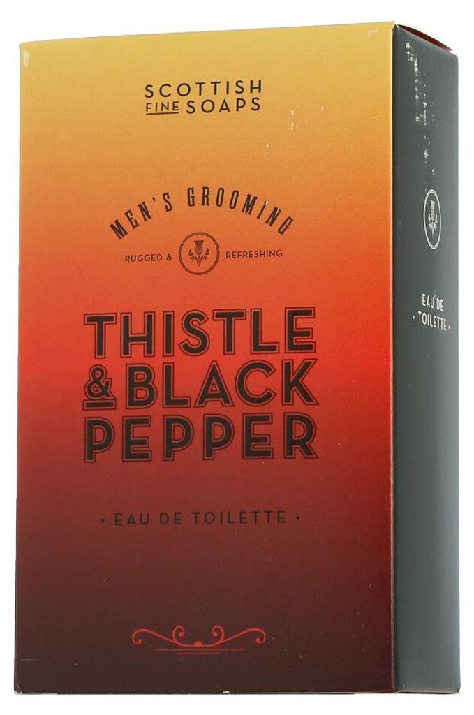 Scottish Fine Soaps Eau de Toilette Thistle & Black Pepper Produktbild 