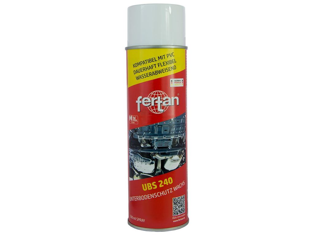 Fertan UBS 240 Wachs Unterbodenschutz transparent Kartusche Produktbild 