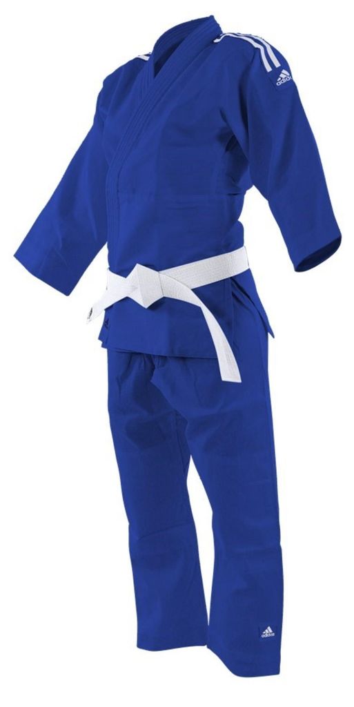 Adidas Anzüge Judogi EVOLUTION II niebieska, J250BE, Größe: 140