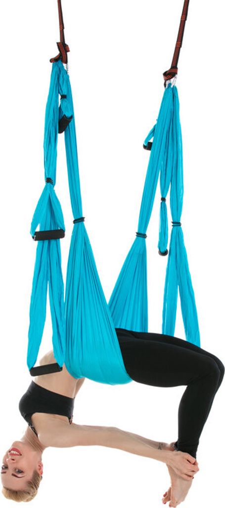 Aerial Yoga Schaukel Hängematte Antigravität Yoga Inversion Fitness Gymnastik eB