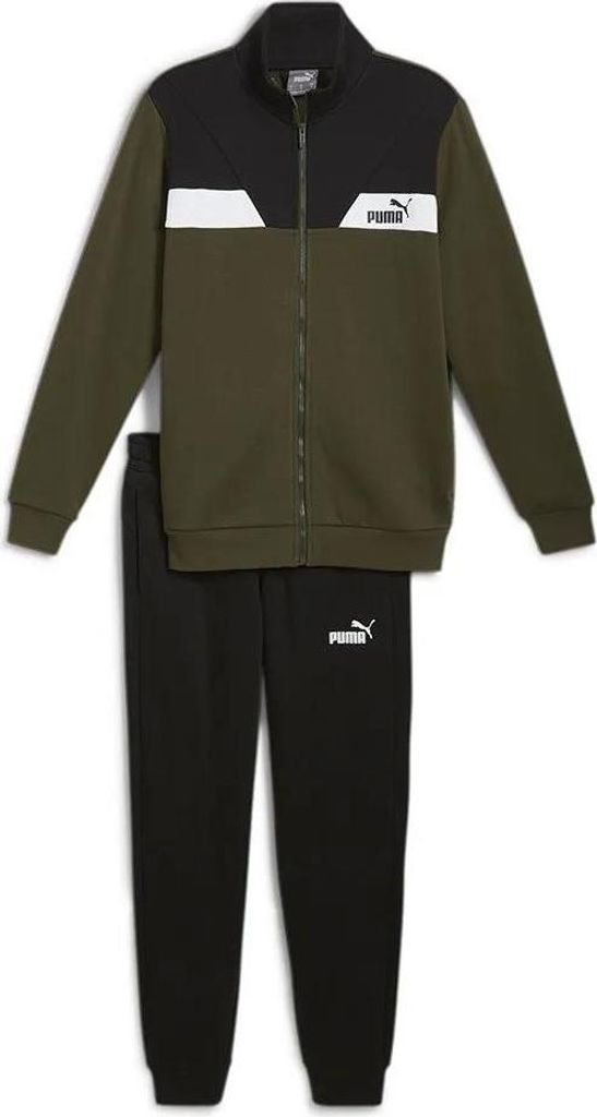 Puma Power Trainingsanzug Grün S Herren Grün S
