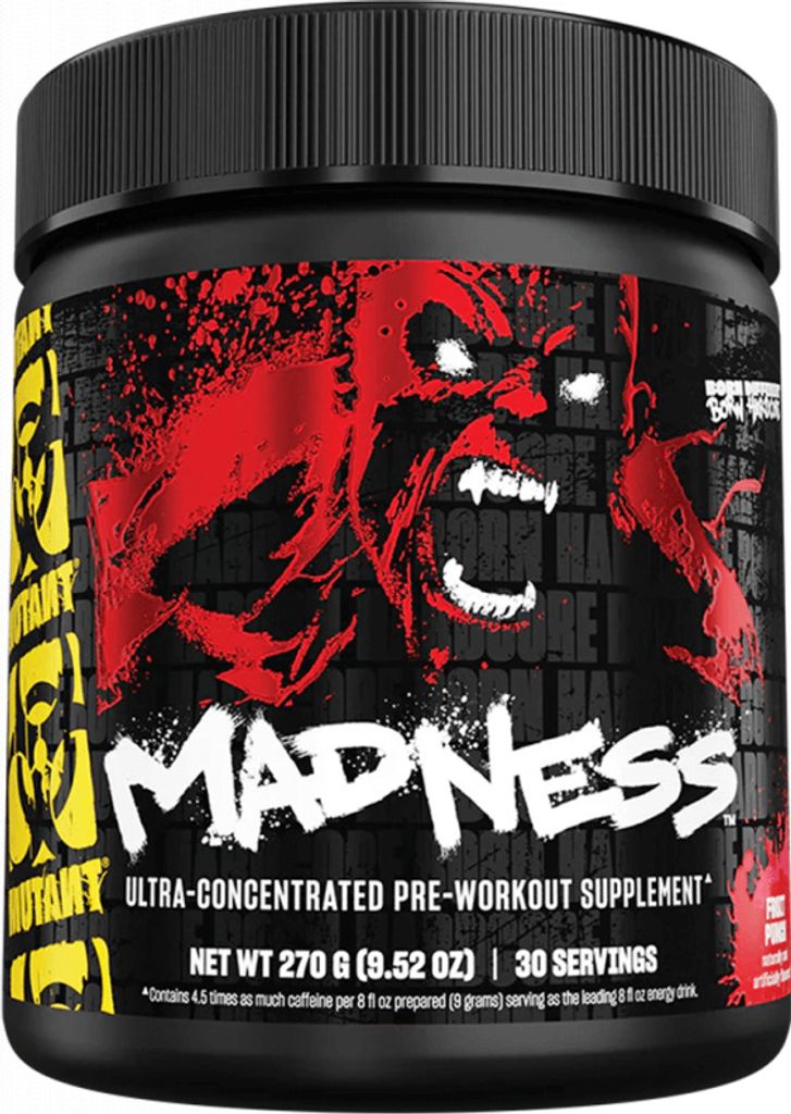 Mutant Madness Pulver, Fruchtmix Punsch, 270 g Produktbild 