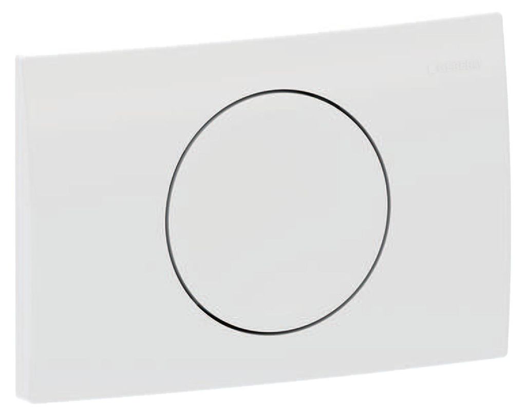 Geberit Delta15 Plaque de déclenchement pour rinçage/arrêt Immagine del prodotto 