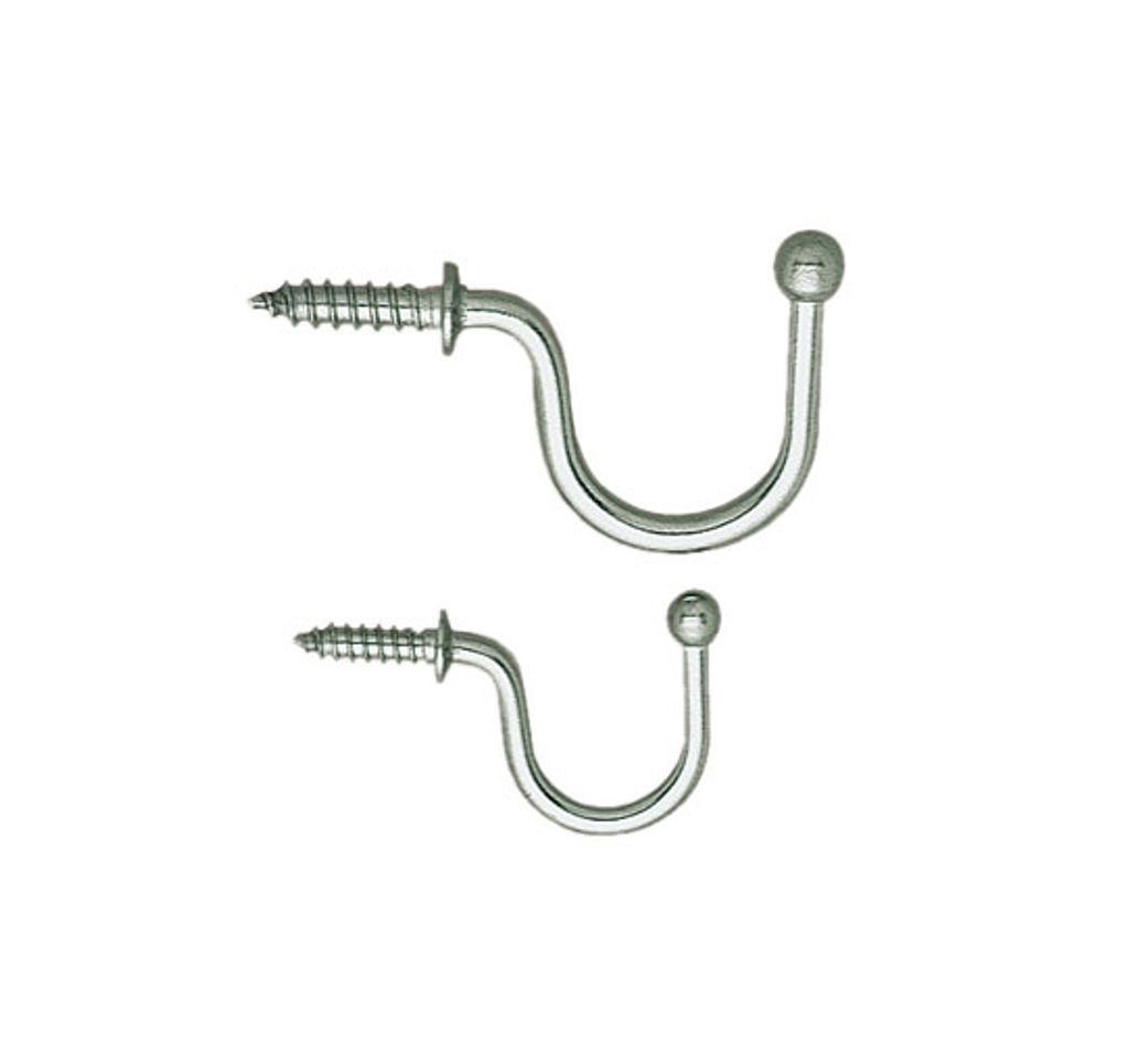 Haken mit Beffe, 29mm, Edelstahl / A2 Produktbild 