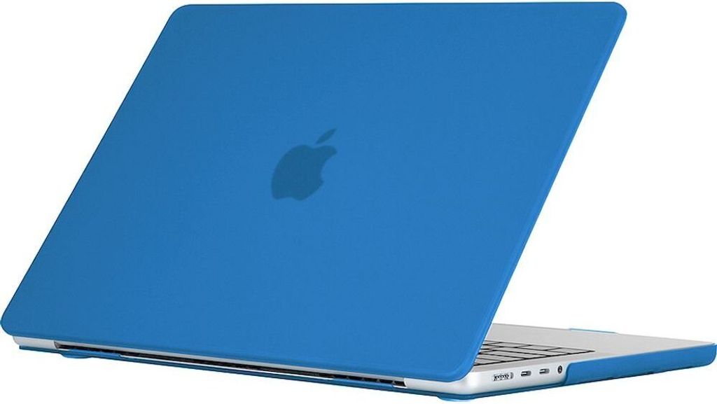 Mobigear Matte MacBook Pro 14 Zoll (2021-2026) Hardcase Hülle MacBook Case - Dunkelblau - Model A2442 / A2779 / A2918 / A2992 / A3401 / A3112 / A3...