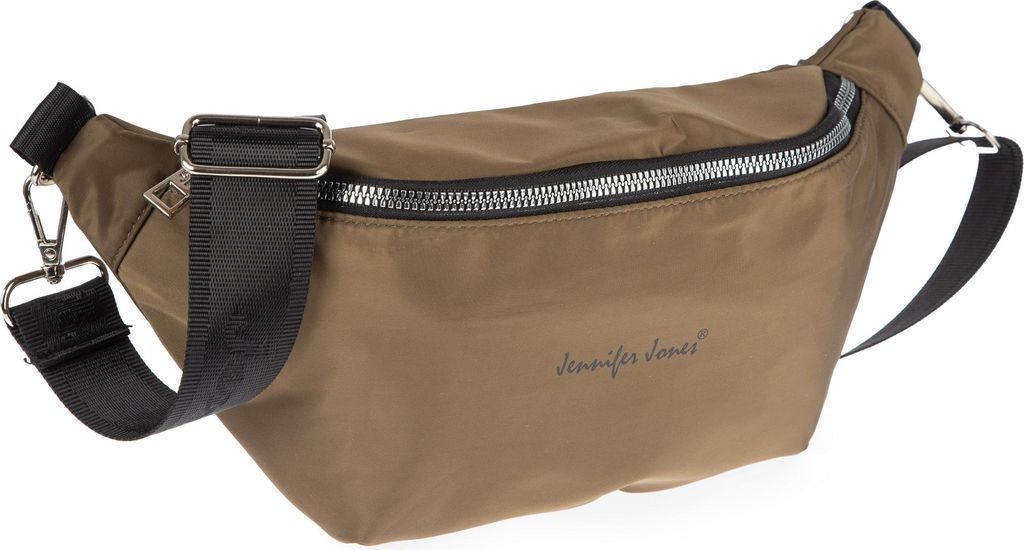 Jennifer Jones Damen Gürteltasche Elegant leicht Olivgrüne