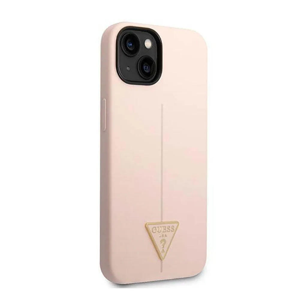 Custodia Rosa Guess iPhone 14 Plus / 15 Plus | Accessorio Moda Chic - 4