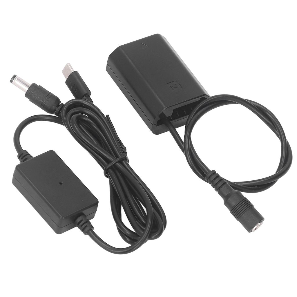 NP FZ100 batterie factice avec adaptateur USB-C, Step-Down Image du produit 