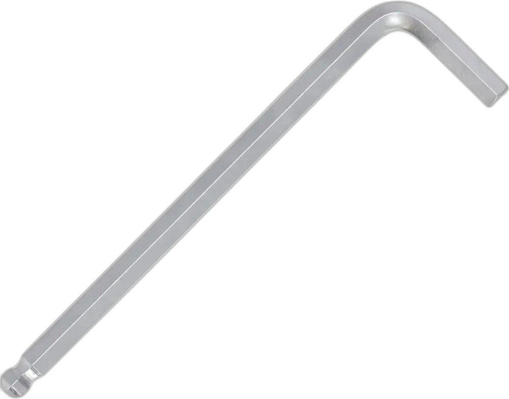 Sechskantschlüssel mit Kugel 4.0mm, CRV, lang, Farbaufkleber