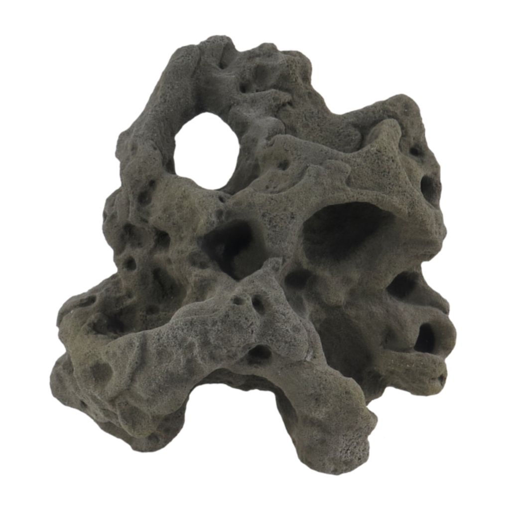 Variogart Lochgestein M 1434 Dekoration Deko Aquarium Terrarium Bruchstein