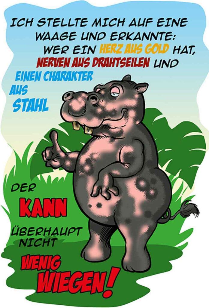 vianmo Holzschild 30x20 cm Ich stellte mich auf Waage Dekoration