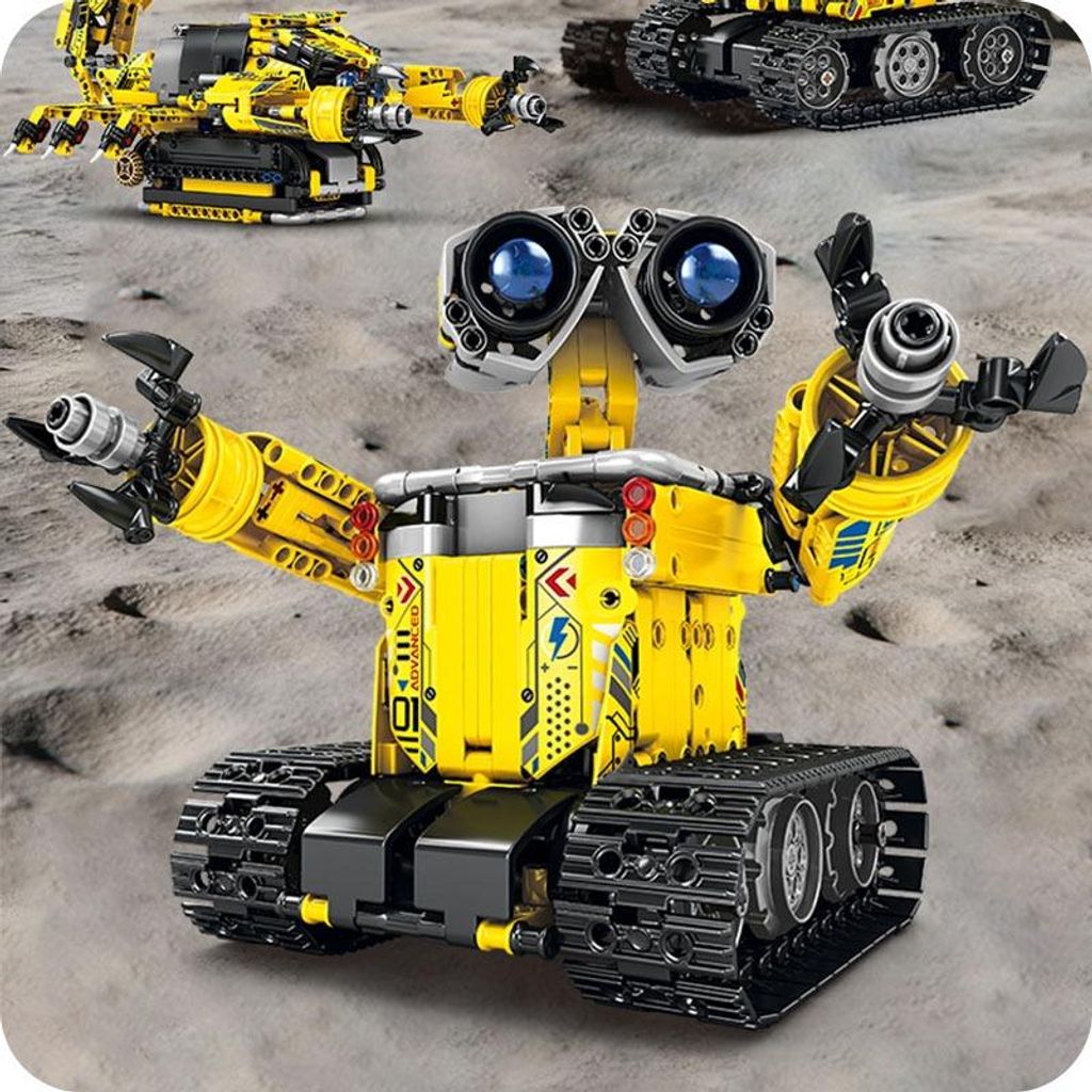 INSOON Technik Roboter Kinder Bauspielzeug 5-in-1 A Produktbild-Vorschau 4