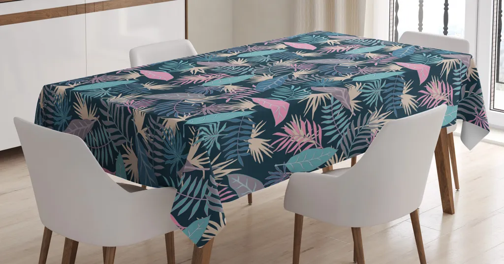 ABAKUHAUS Grembiule Multicolore, 100% Poliestere, Impermeabile, Taglia Unica 80x67 Cm, Con Collo Regolabile, Ideale Per Cucina E Ufficio - 3