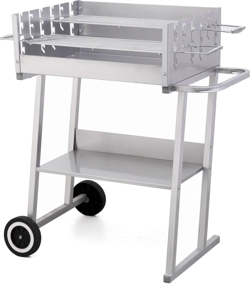 Barbecue Charbon Tepro Pasadena Double Grille 56x18 cm avec Roulettes - 5