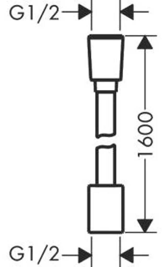 AXOR ShowerSolutions Flessibile Doccia Tessile 160cm 28259820 - Lusso - 4