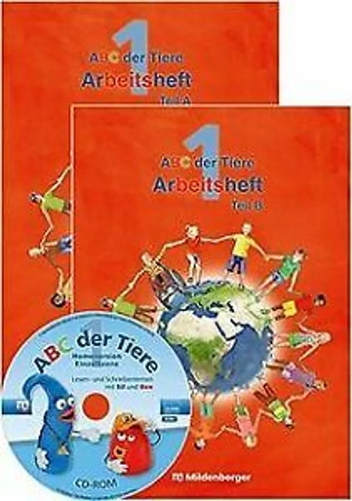 ABC der Tiere 1 Cahier d'écriture Grundschrift avec méthode de lecture