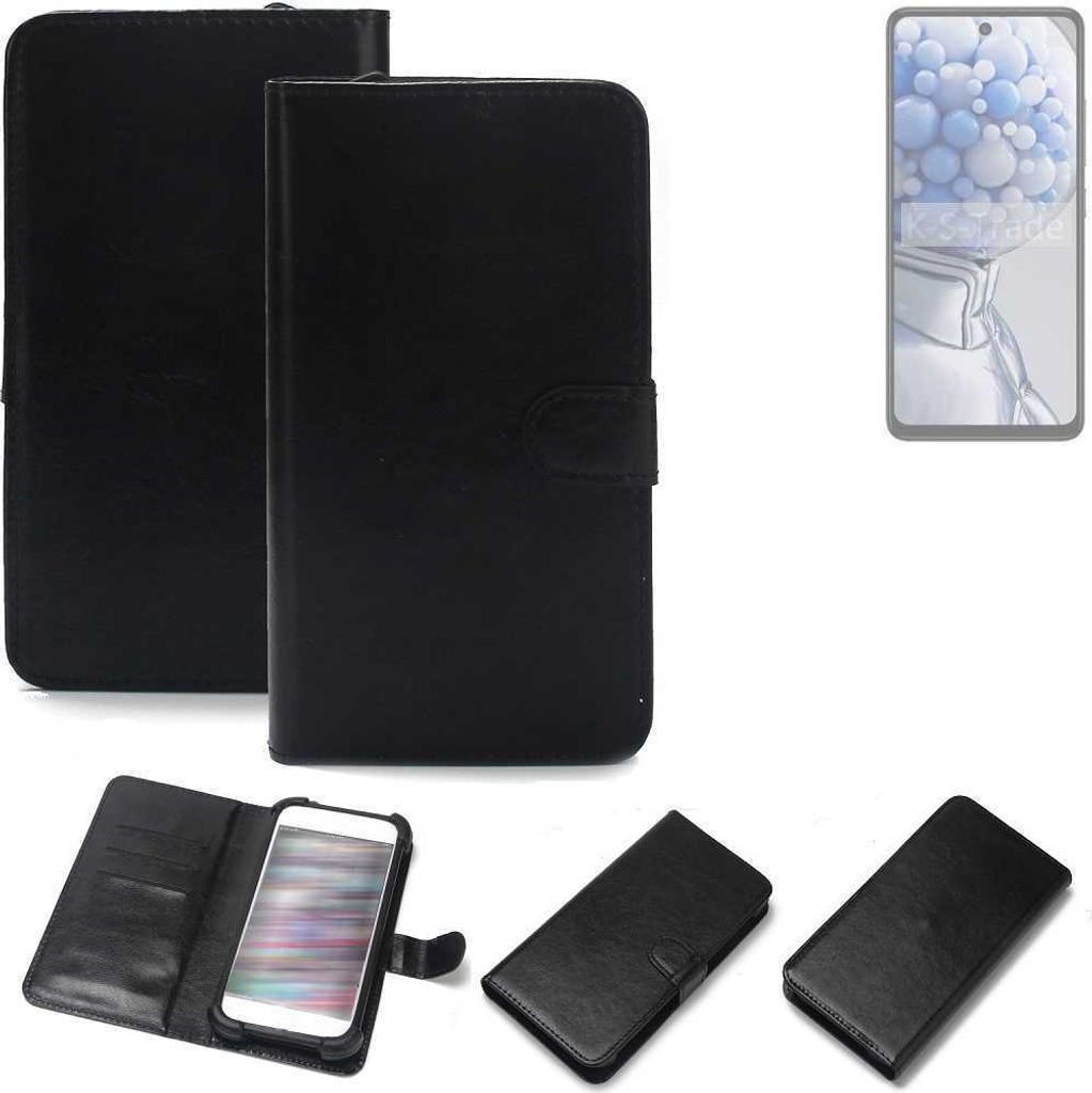 K-S-Trade Handyhülle Schutzhülle kompatibel mit HMD Pulse+ Handy Schutz Hülle Handyhülle Bumper schwarz 1x