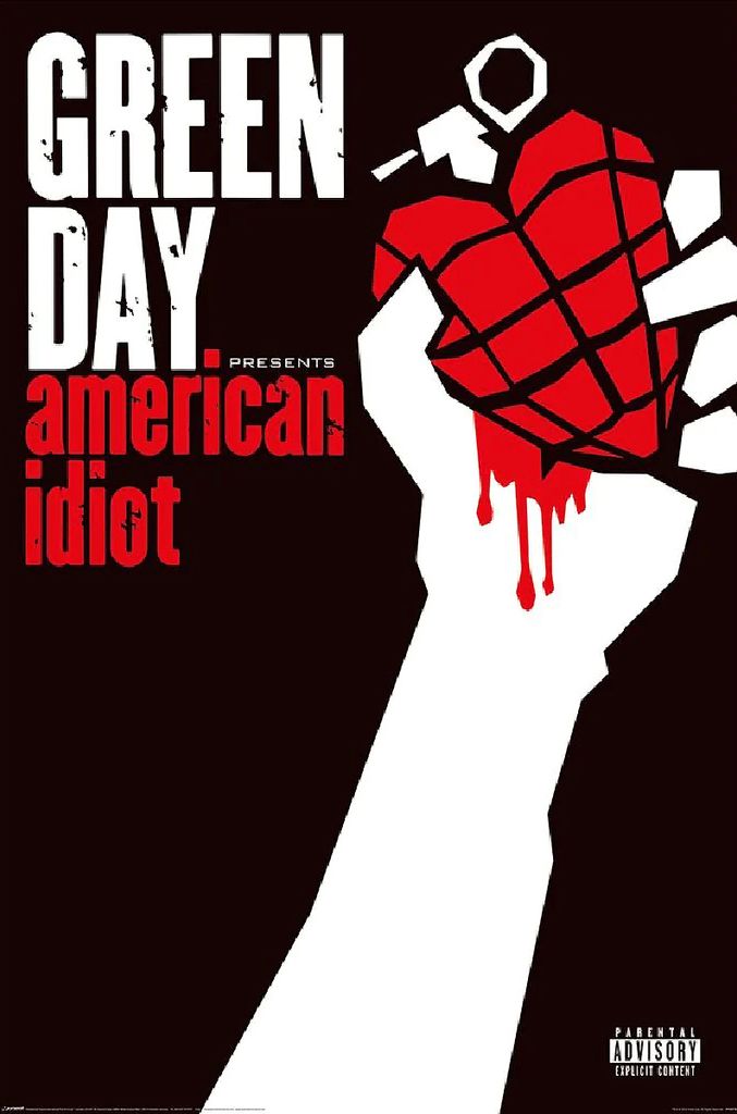 Green Day Plakát American Idiot 61 x 91,5 cm Obrázek produktu 