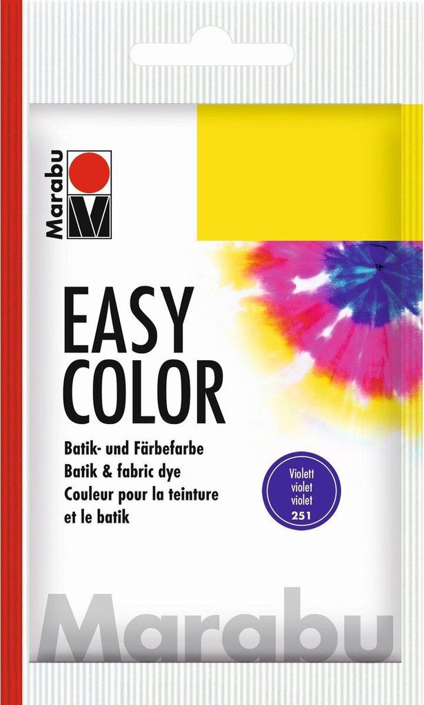 EasyColor - Violett 251 25 g. Packung mit 10 Stück Produktbild 