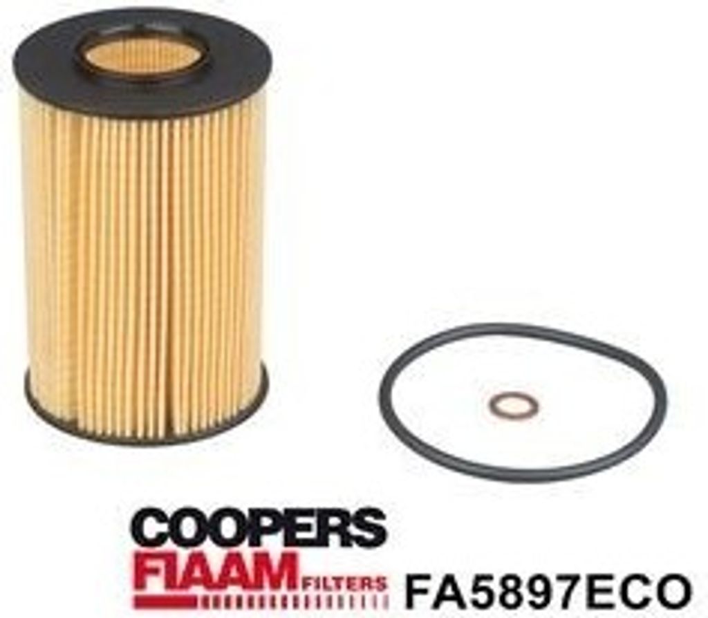 Ölfilter COOPERSFIAAM FILTERS FA5897ECO Filtereinsatz für HYUNDAI i30 (FD) für KIA CEE'D Schrägheck (ED)