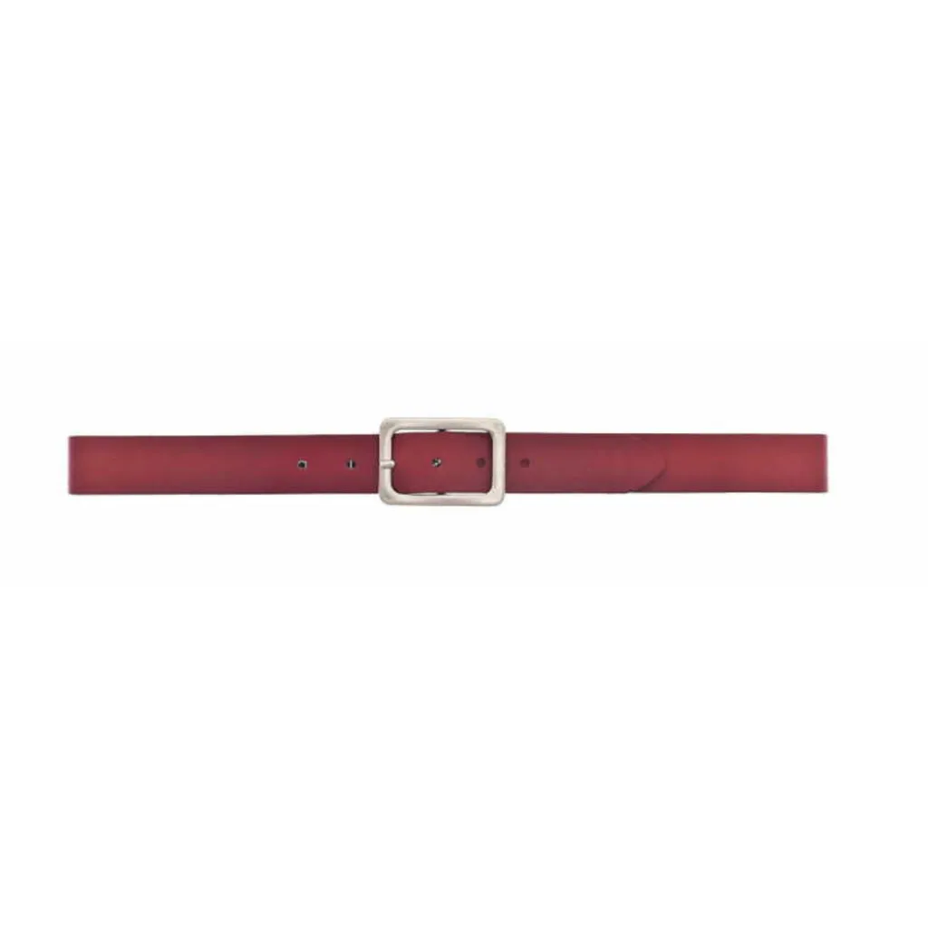 Offerta Cintura Vanzetti Neon Booster Rosso 35mm Vera Pelle W80 - 2