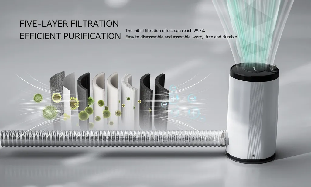 Purificateur ATOMSTACK D3 Haute Efficacité pour Boîtier Laser B1 B2 B3 - 8