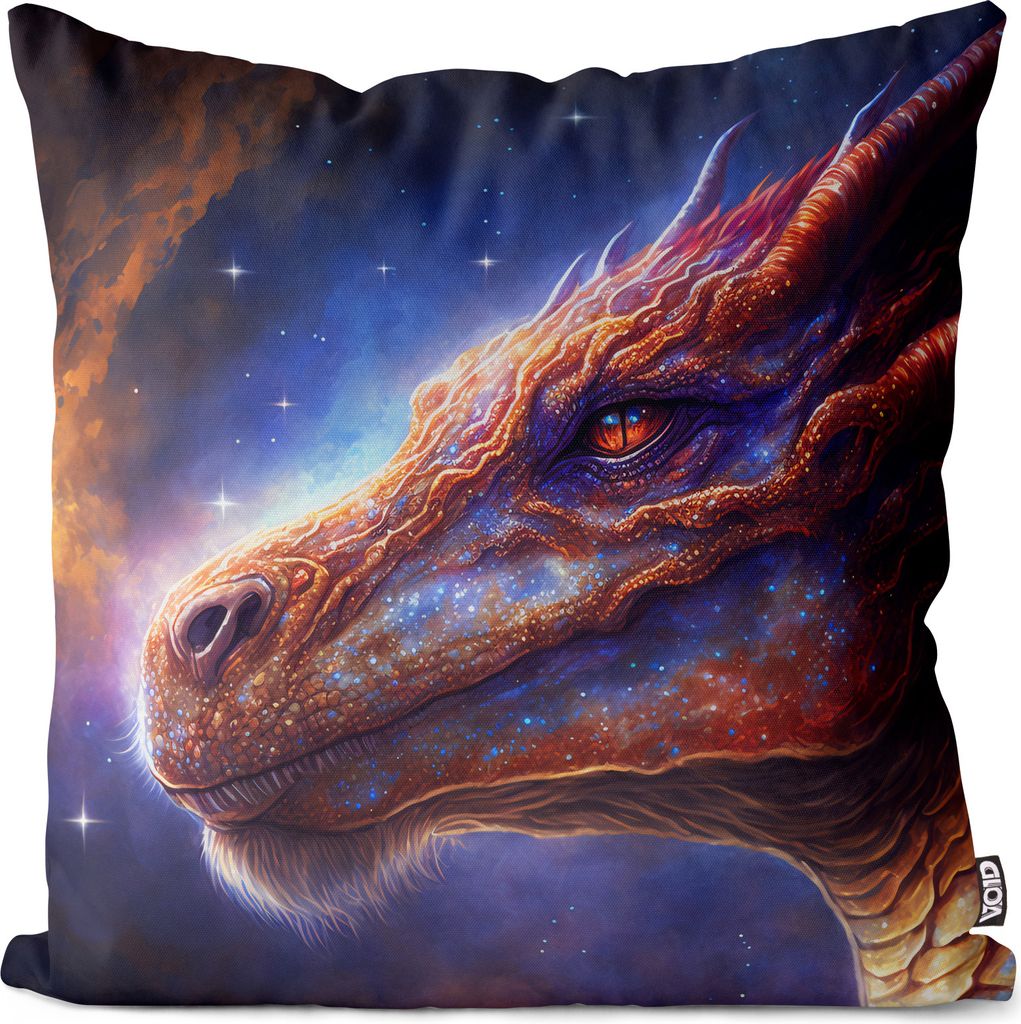 VOID Legendärer Drache Fantasy Kissenbezug Kissenhülle sofa couch wohnzimmer dekoration wasserfest Outdoor Garten Kissen bezug deko