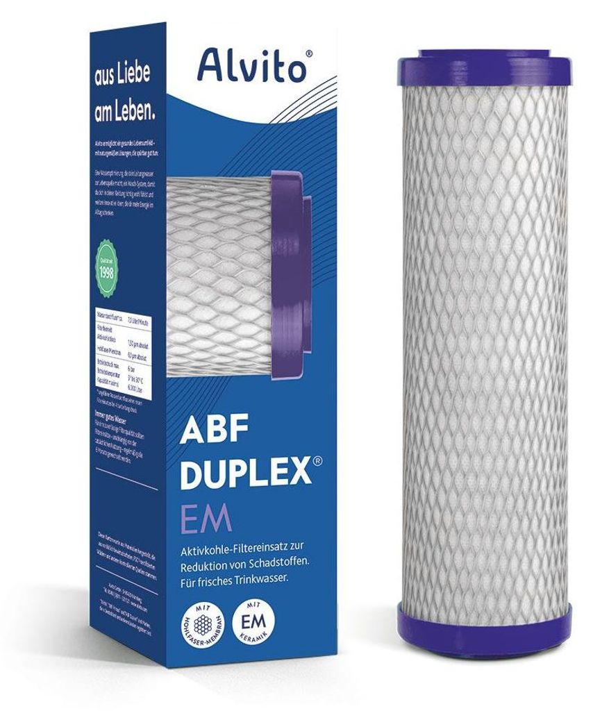 Blocco di carbone attivo duplex ABF di Alvito con membrana Immagine del prodotto 