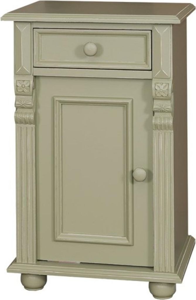 Casa Padrino Jugendstil Nacht Schrank Kommode mit Schublade Produktbild 