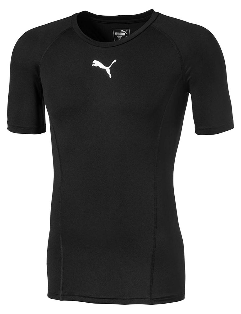 Puma - "Liga" Base Layer Oberteil für Herren kurzärmlig PP3342 (L) (Schwarz)