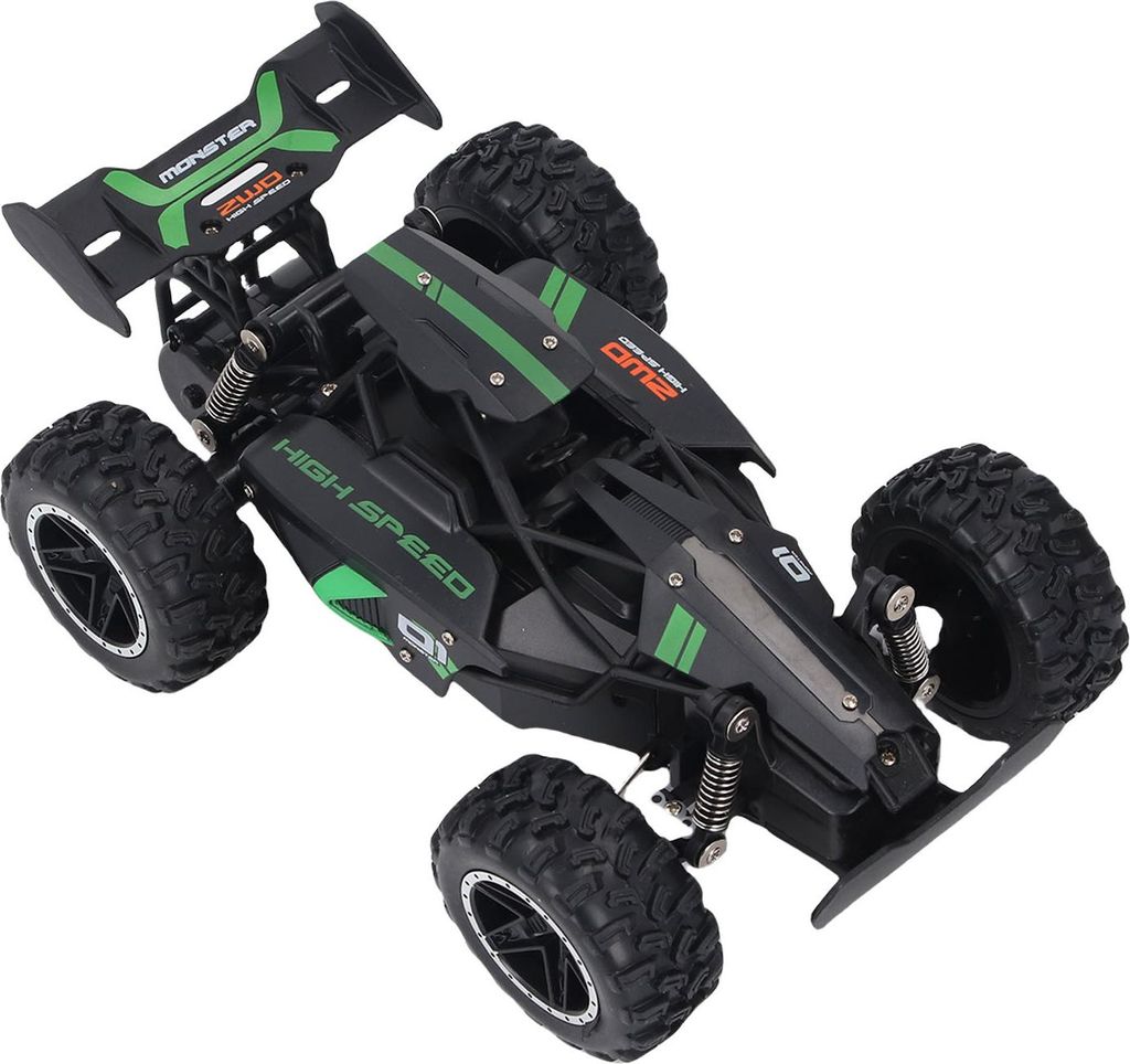 RC Drift Car Funny Wiederaufladbar Lange Batterielebensdauer Hohe Geschwindigkeit 2.4G RC Crawler Spielzeug mit Fernsteuerung Grün