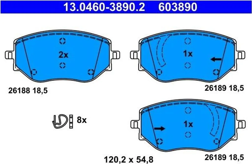 Stop aux sifflements avec ces plaquettes de frein Dacia Sandero 1.0 TCe