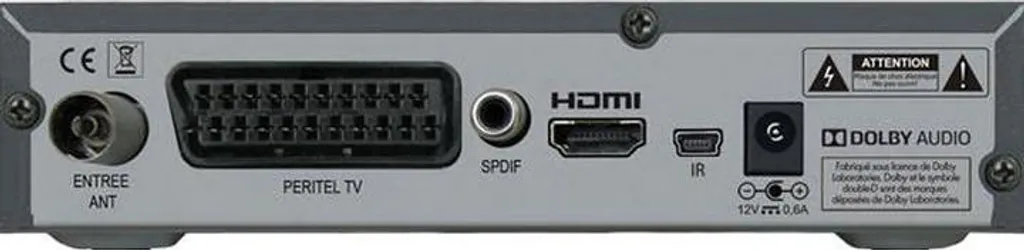 Décodeur TNT HD DVB-T2 avec Port USB Multimédia - Boîtier TV Servimat - 2